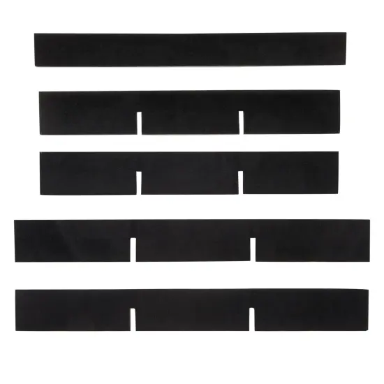 Set of 2 Faux Leather Valet Tray for Men, Customizable Catch All Trays for Keys, Wallet, Watch, Nightstand Drawer Organizer, Key Tray for Entryway Table (2 Shapes, Red) {5}