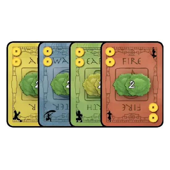 Nickelodeon Avatar The Last Airbender Oh, My Cabbages! Card Game {1}