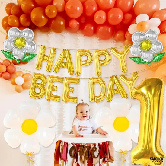 1st Bee Day Party Decorations {6}