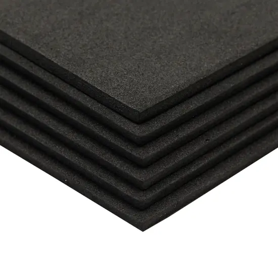 10 Pack Black EVA Foam Sheets, 9.6x9.6-Inch 19mm Thick High-Density Board for Arts and Crafts Supplies, Cosplay Costumes and Custom Crafted Armor {5}