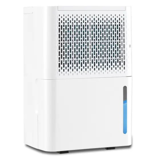 32 Pint Dehumidifier with Continuous/Drying/Auto Mode-White {3}