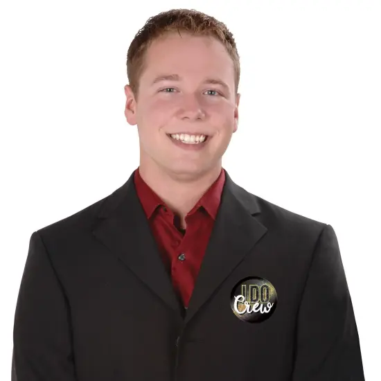 6 Pack Bulk Bachelorette Party I Do Crew Button {3}