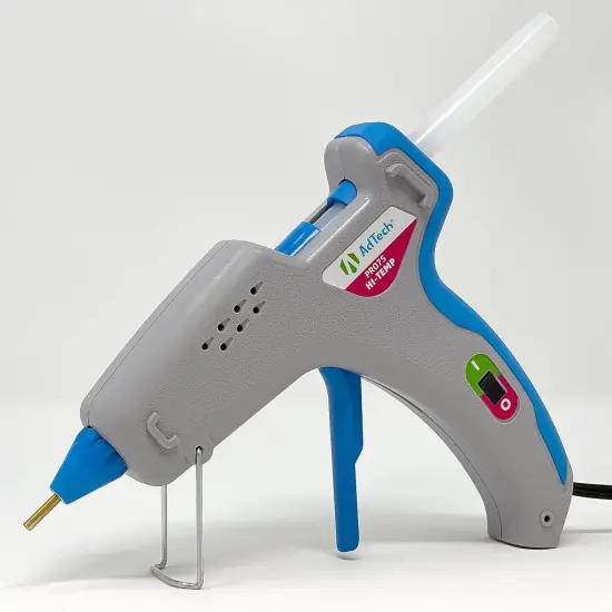 Pro 75 Full Size Hot Glue Gun Kit - Includes 3 Nozzles & Features Artistick Stringless Hot Glue Sticks, 75-Watt Powerful Heater, Ergonomic Design {1}