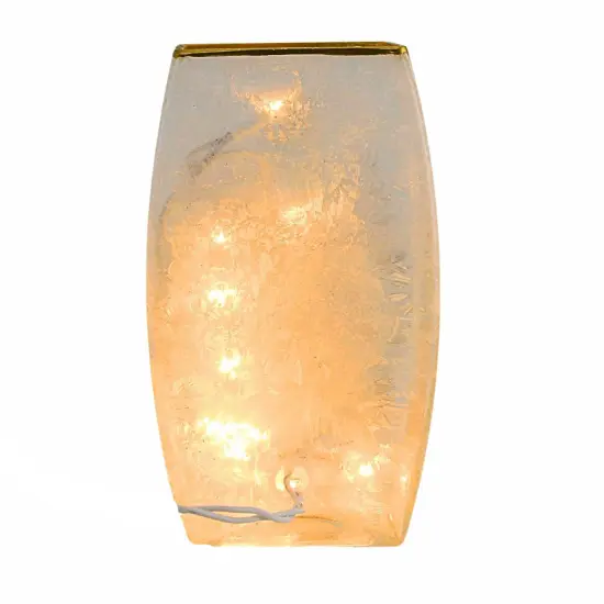 Stony Creek 8.0 Inch Little Forest Friends Decorative Glass Fall Lighted Glass Accent , Thanksgiving Decor Fall Autumn Electric Critters CHIPMUNK {2}