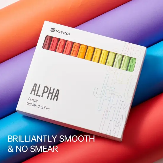 26 Pieces Gel Pens, Black Ink, 0.5 mm Fine Point Quick Dry Smooth Writing, Aesthetic Office Supplies (26 Pieces Set) {3}