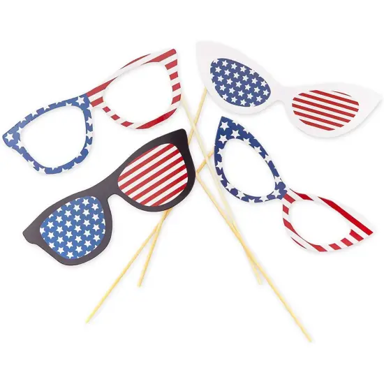 Election Day Party Photo Booth Prop Kit (30 Pieces) Multicolor {6}
