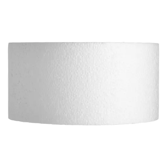 8 Inch Round Cake Dummy, Foam Cake Form (White, 8x4 Inches) {5}