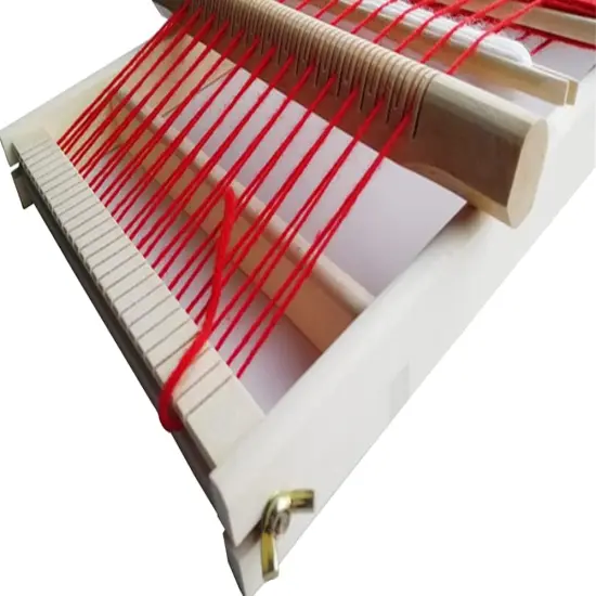 15.7 11.8in - Wooden Multi-Craft Weaving Loom Large Frame to Handcraft {5}