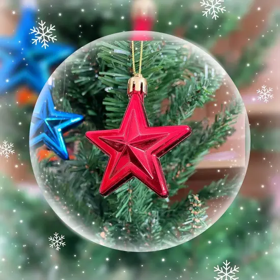 36PCS Independence Day Hanging Star Ornaments {2}