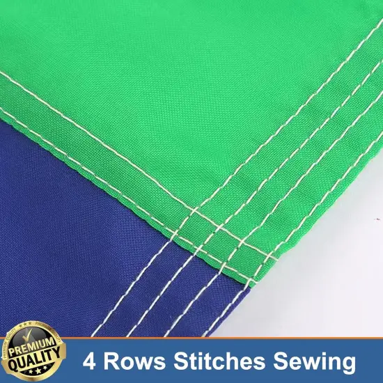 Progress Pride LGBTQ Flag 3x5 Outdoor Sewn Stripes- All Inlcusive Progressive Rainbow Nylon Flags for Bisexual LGBTQ Non Binary Lesbian Gay Transgender Prides Proculsexual {3}