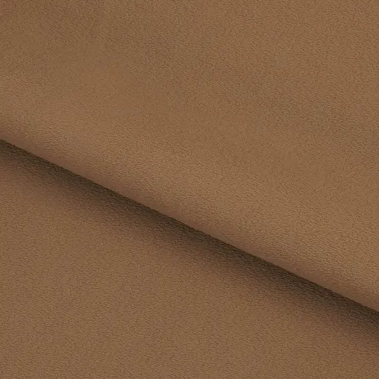 Scrunch Textured Recycled Nylon Spandex Fabric Mocha {1}