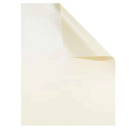 Ivory Metallic Paper - 96-Pack Shimmer Papers, Double Sided, Laser Printer Compatible, Perfect for Weddings, Baby Showers, Birthdays, Craft Use, 8.5 x 11 Inches White {5}