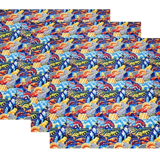 Butterfly Fields Printed Spandex {4}