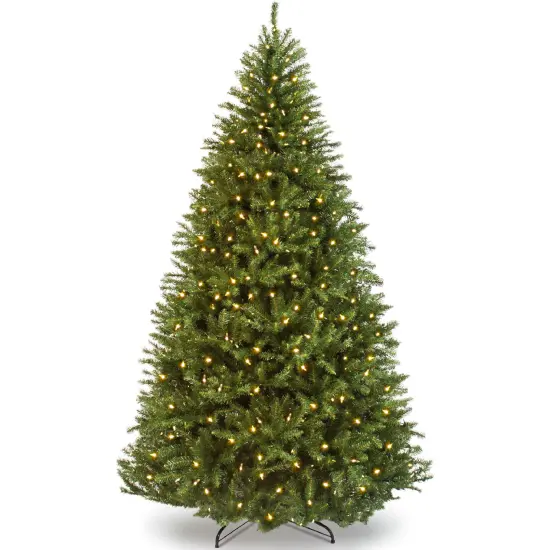 Best Choice Products Pre-Lit Hinged Douglas Full Fir Artificial Christmas Tree Holiday Decoration w/ Lights {1}