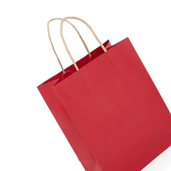 Versatile Kraft Shopping Bag 8" x 5" x 10.25" {6}