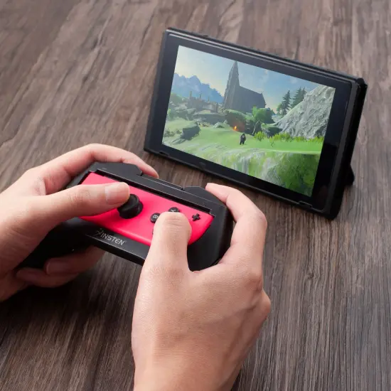 for Nintendo Switch Joy Con Grip, Joycon Controller Holder for Nintendo Accessories, Black {7}