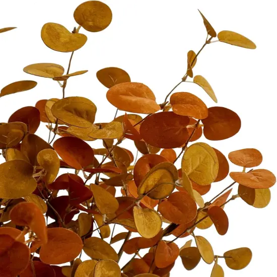 12 Pcs Artificial Fall Eucalyptus Stems {5}