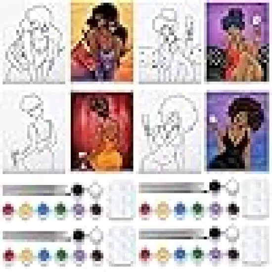 Sip Party Supplies 8x10 in 8 Acrylic Colors {6}