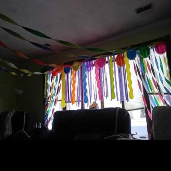 40 Inches Latex Spiral Balloons (Assorted) {5}