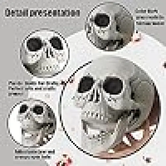 Removable Jaw Lawn Yard Graveyard Outdoor Decor Grey {2}