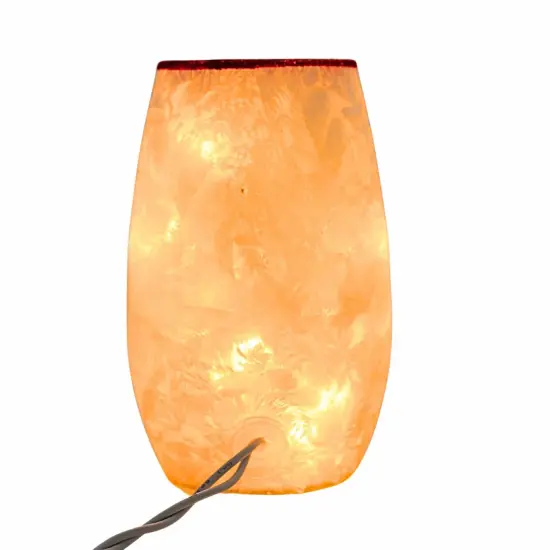 Stony Creek 5.25 In Joyful Winter Pre-Lit Sm Vase Christmas Lighted Glass Accent , Christmas Decor Christmas Snowman Electric DEER {2}