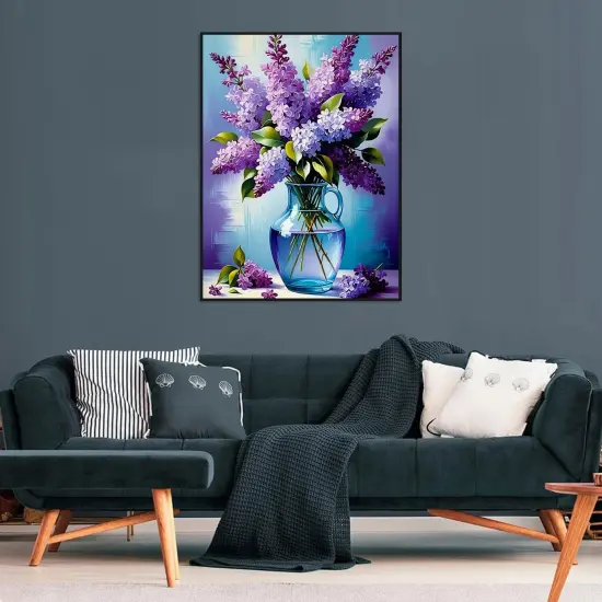 2 Pack Flowers Diamond Art Kits for Adults {4}