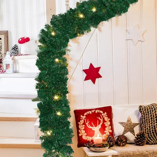 17.7 FT LED Christmas Garland {3}