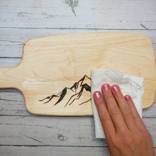 Wood Burned Cutting Board Kit {6}