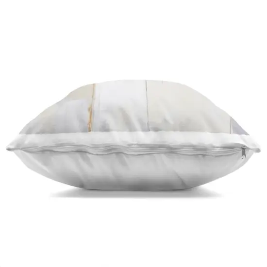 Stupell Industries Subtle Yellow Visionary Indoor Pillow, 18 x 7 x 18 {3}