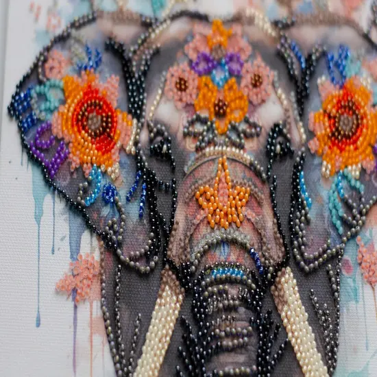 Mid-sized Bead Embroidery kit - Secrets of the east {5}