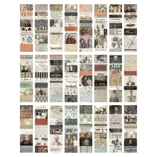 Tim Holtz Idea-ology-Collage Strips Large {3}