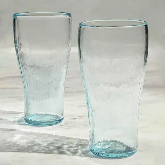 Quoise Glass Tumbler (Tall) S/2  {3}