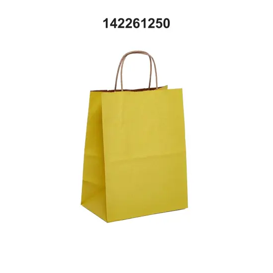 Large Capacity Kraft Tinted Paper Bag 16" x 6" x 12" {3}