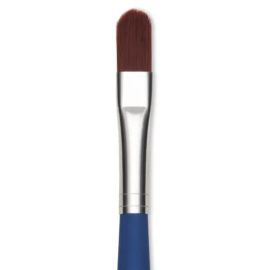 Da Vinci Forte Acrylics Synthetic Brush - Filbert, Long Handle, Size 10 {1}