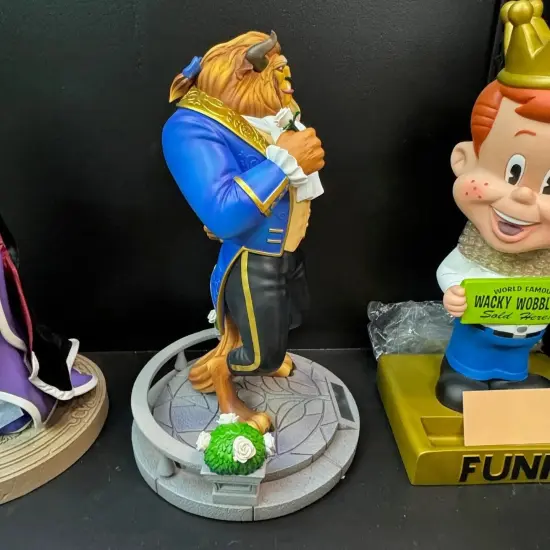 Beauty and the Beast Master Craft Beast Table Top Statue {5}