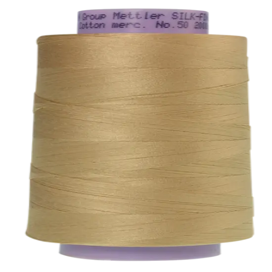 Ivory (9150-0265) | Silk-Finish Cotton 50wt (1829M / 2000Y) | Mettler Thread {1}