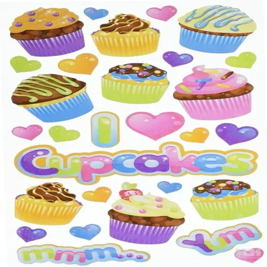 Sticko Party Goodies Glitter Stickers {1}