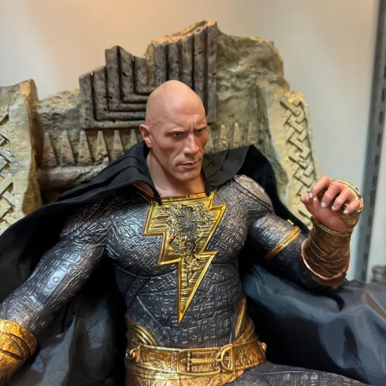 Black Adam Master CraftTable Top Statue {6}