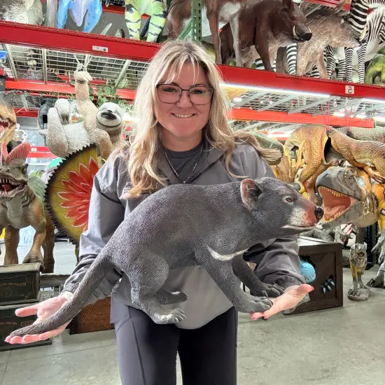 Tasmanian Devil Life Size Statue {3}