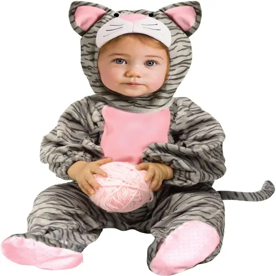 Fun World - Little Stripe Kitten Infant Costume - 12/24 Months {1}