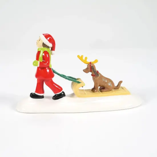 Department 56 Department 56 Snow Village A Trip to Who-Ville Christmas Figurine #6011416 Red {3}