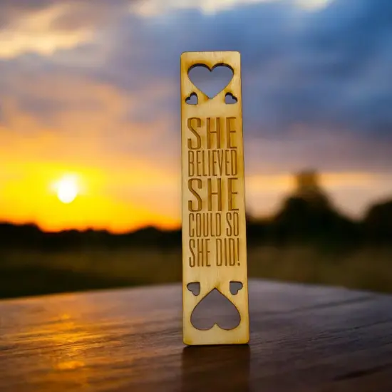 Bookmark - She Believed She Could {5}