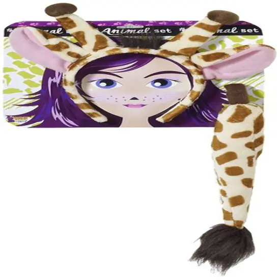 Giraffe Ears & Tail Costume Accessory Kit {2}