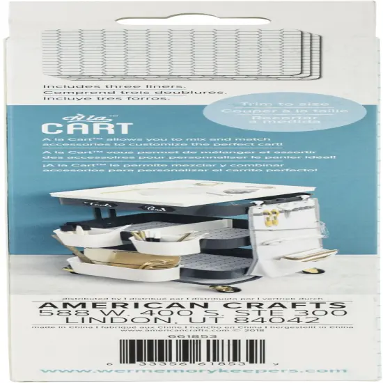 We R A La Cart Tray Liners 3/Pkg-11" X 15" {4}