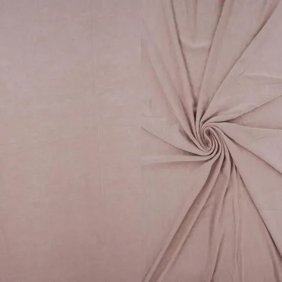 Vortex Washed Jersey Solid Fabric 1 Yard Soft Stretch Smooth Drape 58/60" Wide Pink {1}