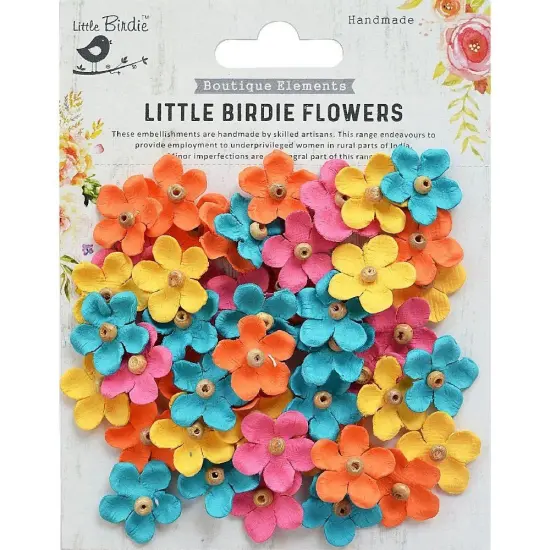 Little Birdie Beaded Blooms 50/Pkg {2}