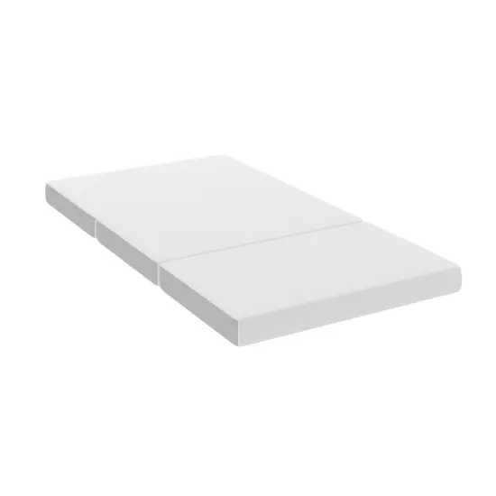Emma and Oliver Nova Cooling Tri-Fold Memory Foam Mattress in a Box with Supportive Foam Base and Washable Cover {2}