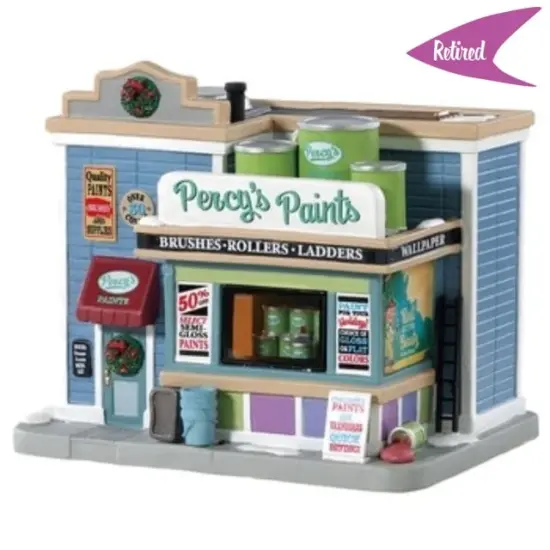 Lemax Percy's Paints {1}