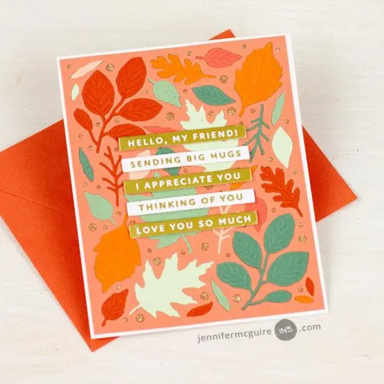 One-Go: Solid Sentiment Strips {4}