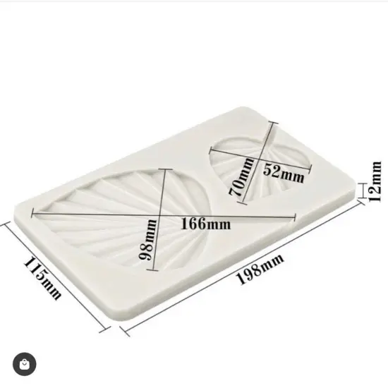 Spear Leaf LargeSilicone Mold {3}